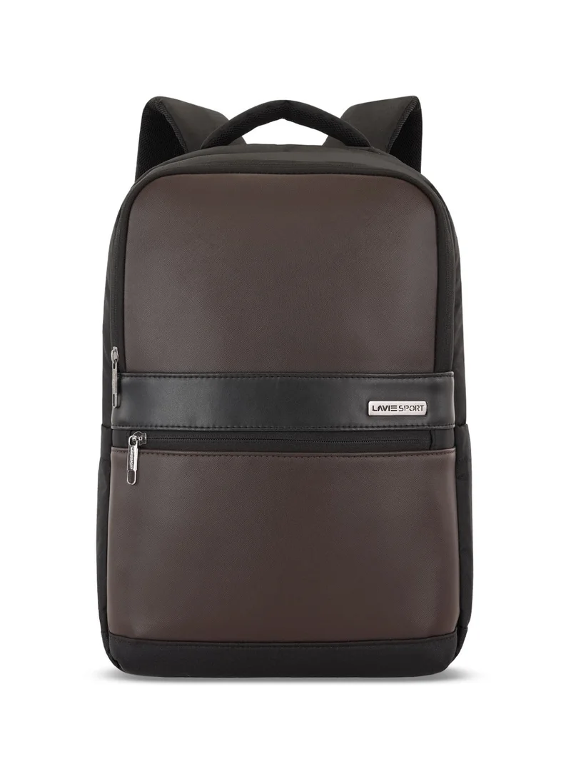 لافي حقيبة ظهر رياضية من أرمور بسعة  لتر مع جيب لعربة السفر للرجال والنساء أسودشوكولاتة